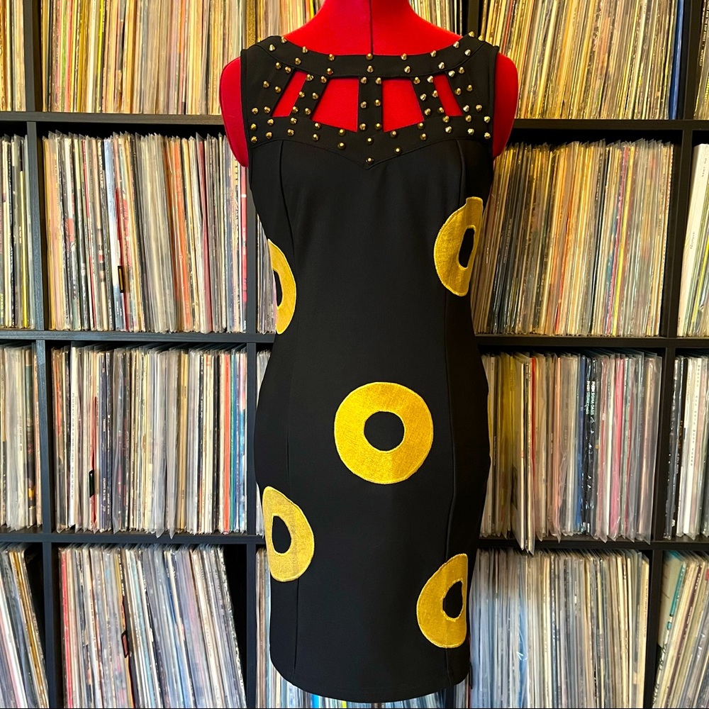 GOLDEN AGE donut dress PHISH festival sexy ♻️⭕️🖤⚡️ L